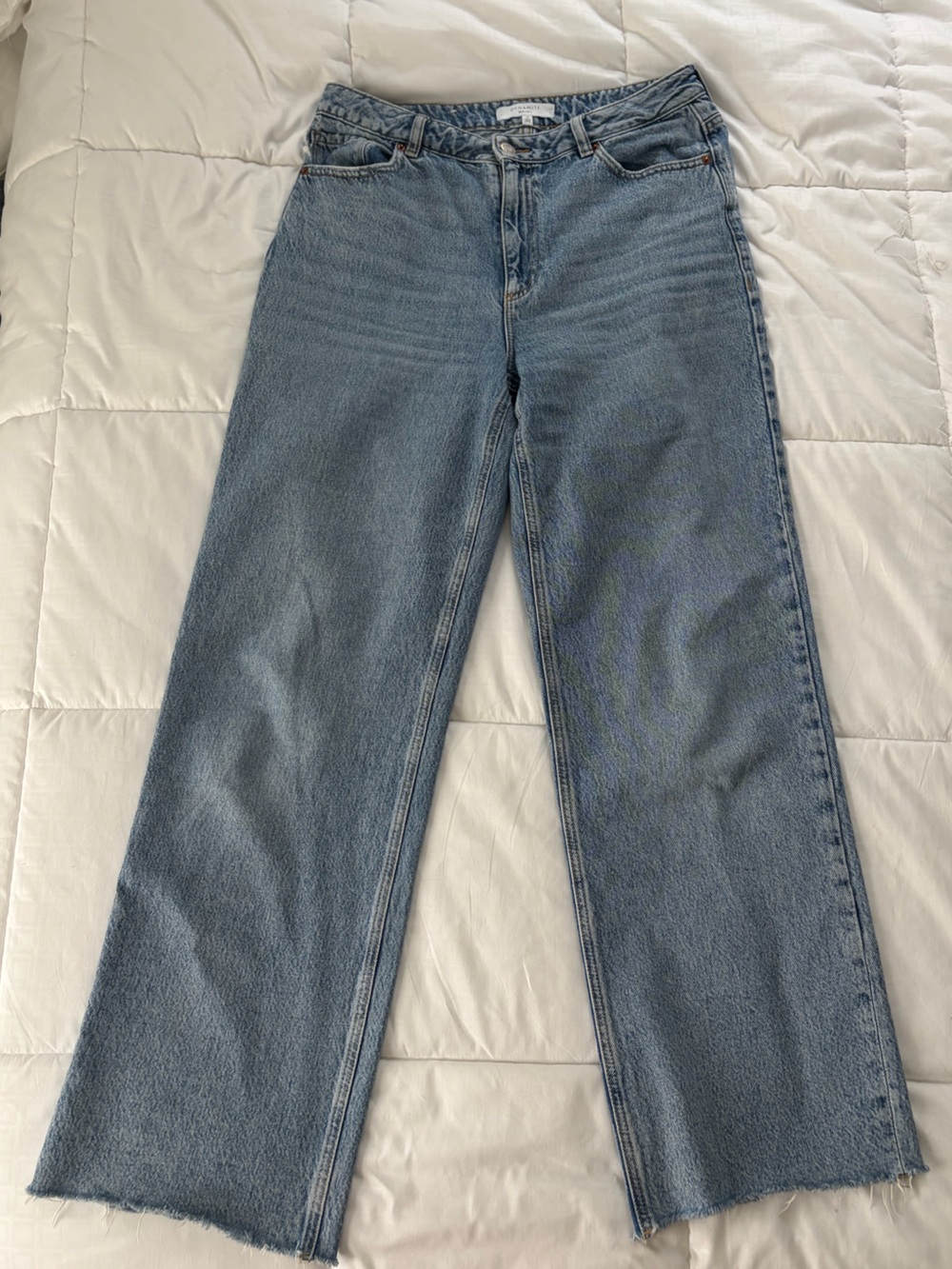 Dynamite Light Blue Wide-Leg Jeans